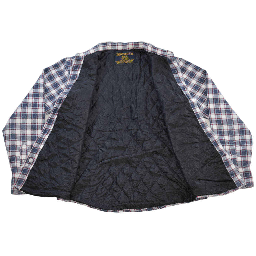 Boys Flannel Quilted Jacket