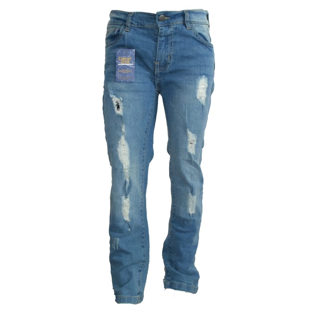 Boys Distressed Denim Pant