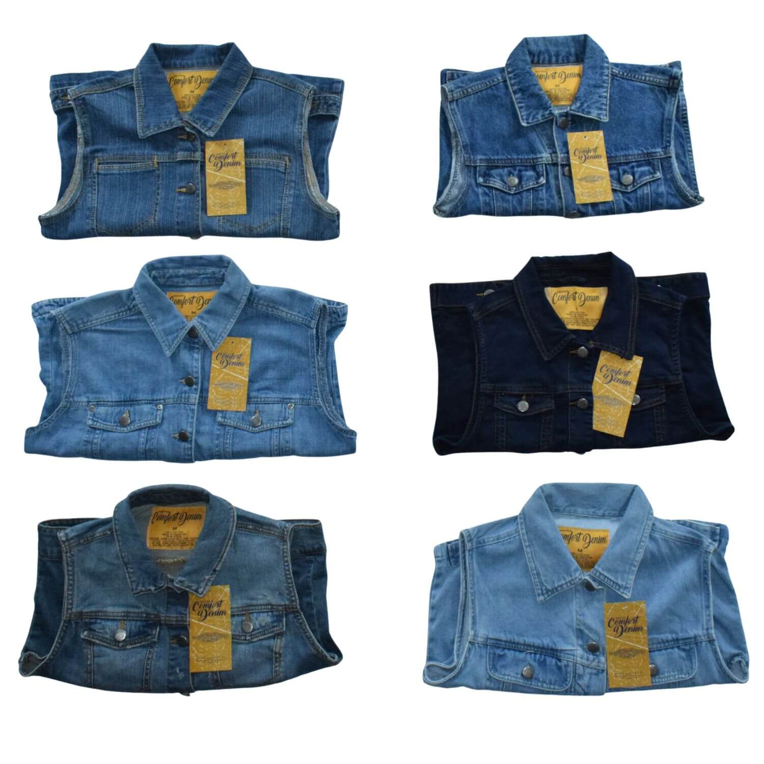 Junior Denim Vest Apparel Zone