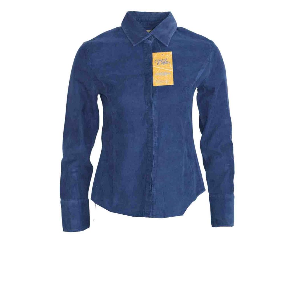 Junior Long Sleeve Corduroy Shirt
