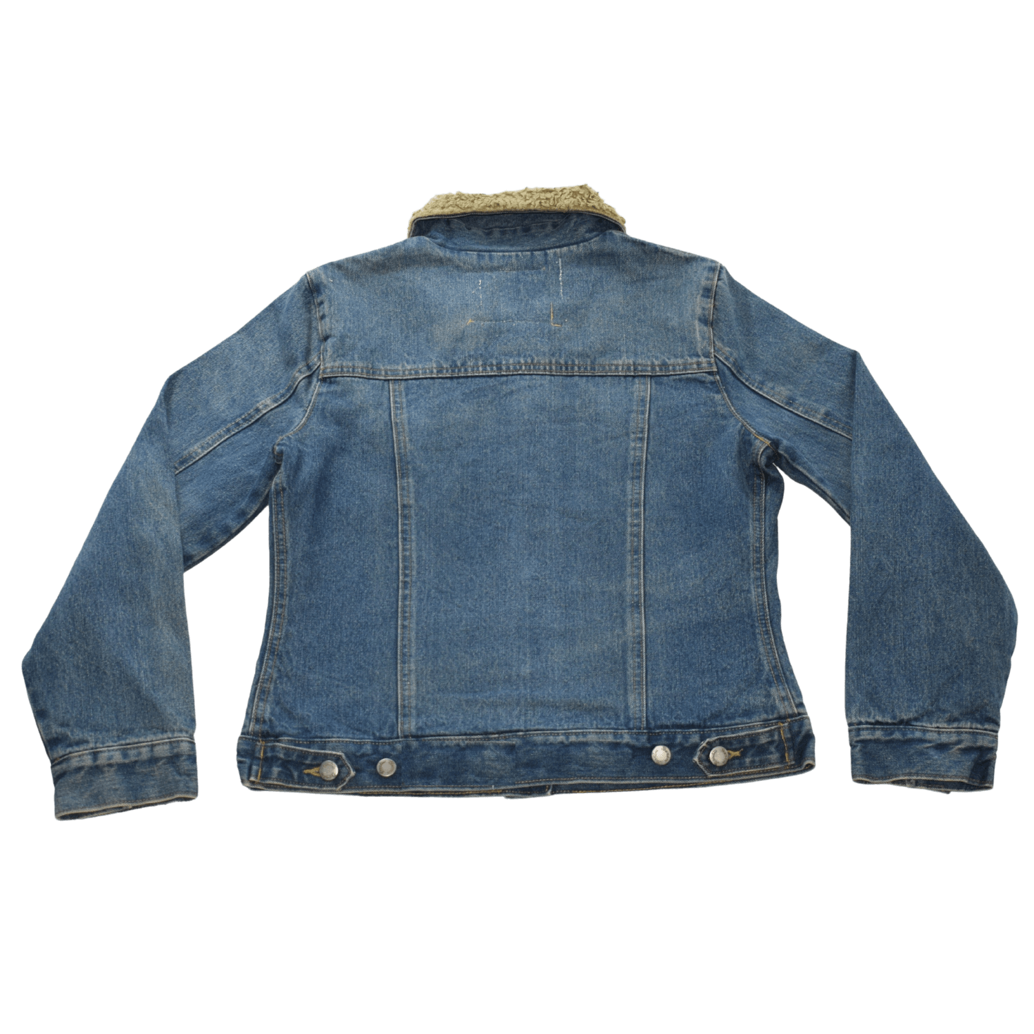 Missy Denim Sherpa Lined Jacket Apparel Zone