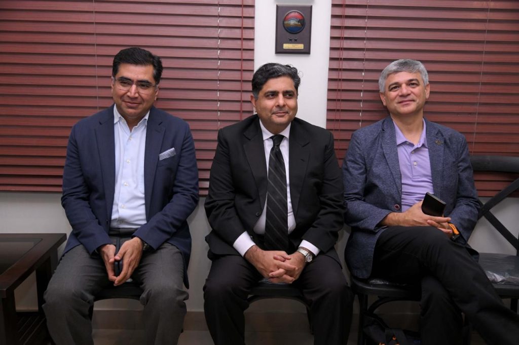 Mr. Zahid Hameed (SVP, KATI) attended the tea session with co-host Dr. Danish aman (Chairman, PTA SZ) on August 01, 2026 at PTA SZ Office.